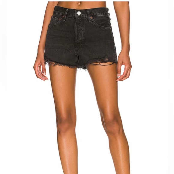 AGolde Parker short - black - size 30 - Picture 5 of 5